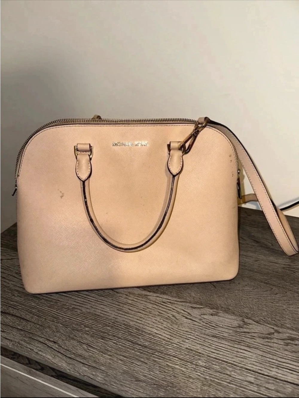 Michael Kors Blush Dome Satchel Handbag